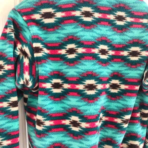 SOLD! Patagonia Wild Desert Aztec Synchilla Snap T - Picture 7 of 8